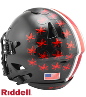 OHIO STATE BUCKEYES BLACK ALT NCAA SPEEDFLEX HELMET