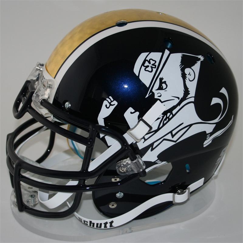 child's notre dame football helmet Riddell Fighting Irish Shamrock Revolution Speed Mini SP face mask Notre Dame Fighting Irish Mini