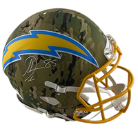 ANTONIO GATES CHARGERS AUTOGRAPHED CAMO SPEED AUTHENTIC HELMET SIGNED IN WHITE W/ #85 INSCRIPTION (3-4-2-5)