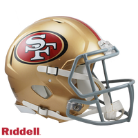 SAN FRANCISCO 49ERS CURRENT STYLE SPEED AUTHENTIC HELMET