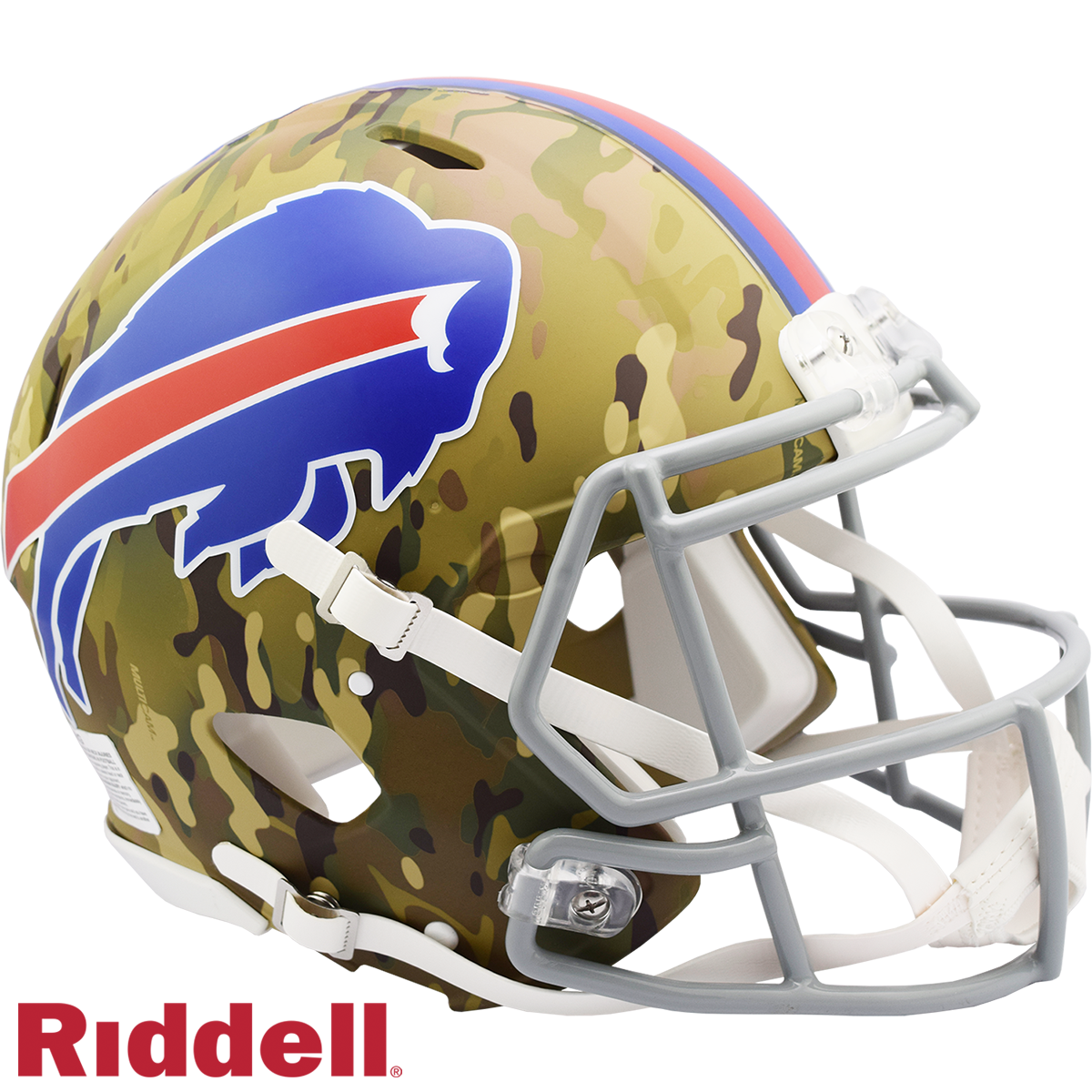 Buffalo Bills Helmet Riddell Authentic Full Size Speed Style