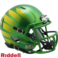 OREGON DUCKS YELLOW WING ALT NCAA SPEED MINI HELMET