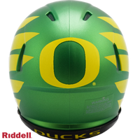 OREGON DUCKS YELLOW WING ALT NCAA SPEED MINI HELMET