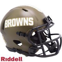 CLEVELAND BROWNS SALUTE TO SERVICE MINI HELMET