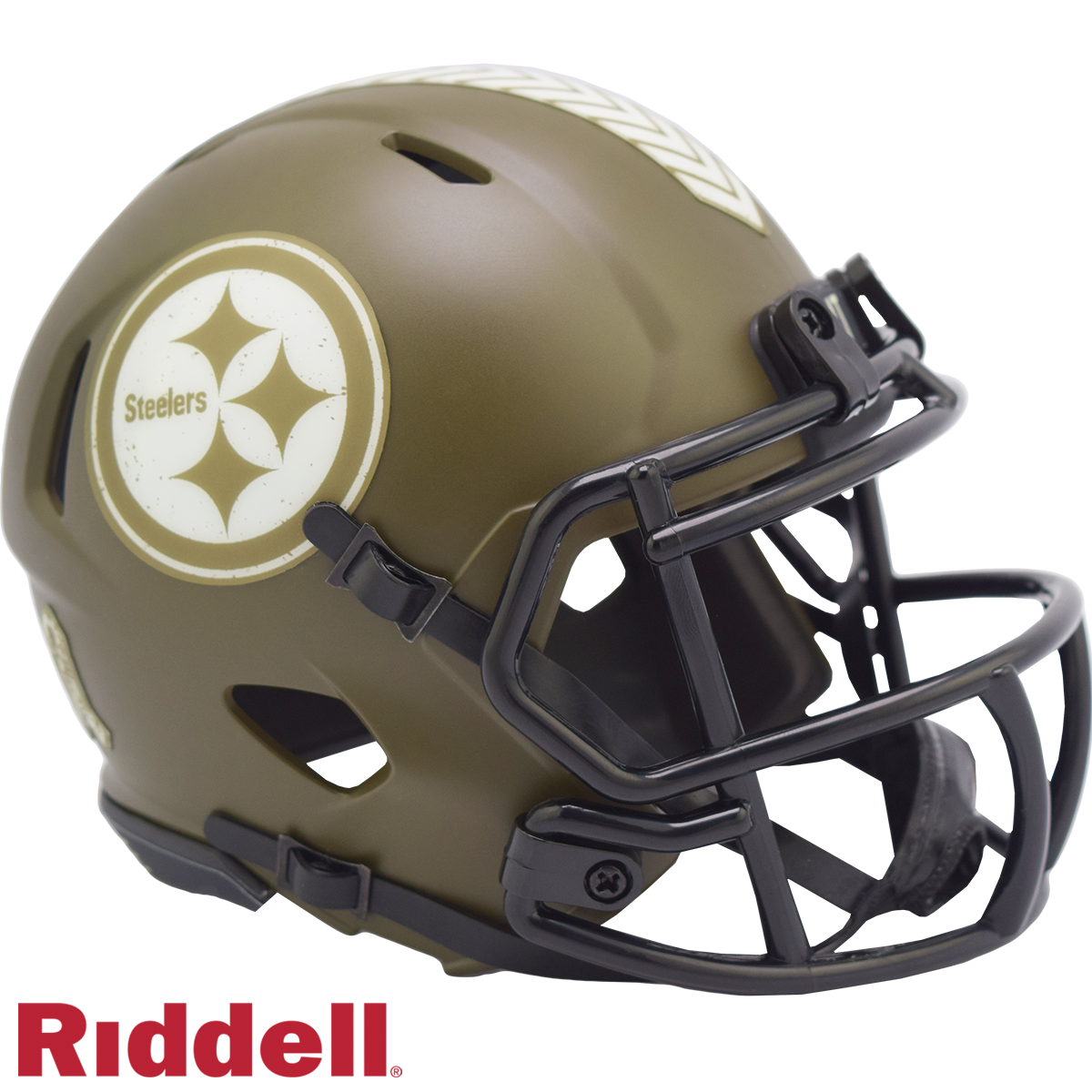 PITTSBURGH STEELERS SALUTE TO SERVICE MINI HELMET | The Sports Bunker.com