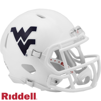 WEST VIRGINIA MOUNTAINEERS ALT STARS N STRIPES NCAA SPEED MINI HELMET