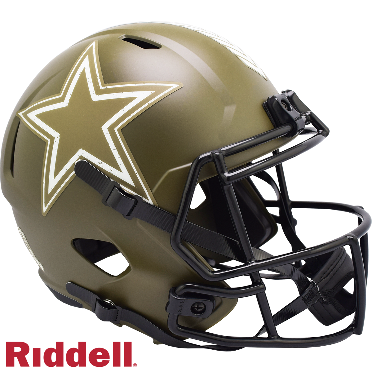 DALLAS COWBOYS SALUTE TO SERVICE SPEED REPLICA HELMET The Sports