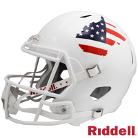 WEST VIRGINIA MOUNTAINEERS ALT STARS N STRIPES NCAA SPEED REPLICA HELMET