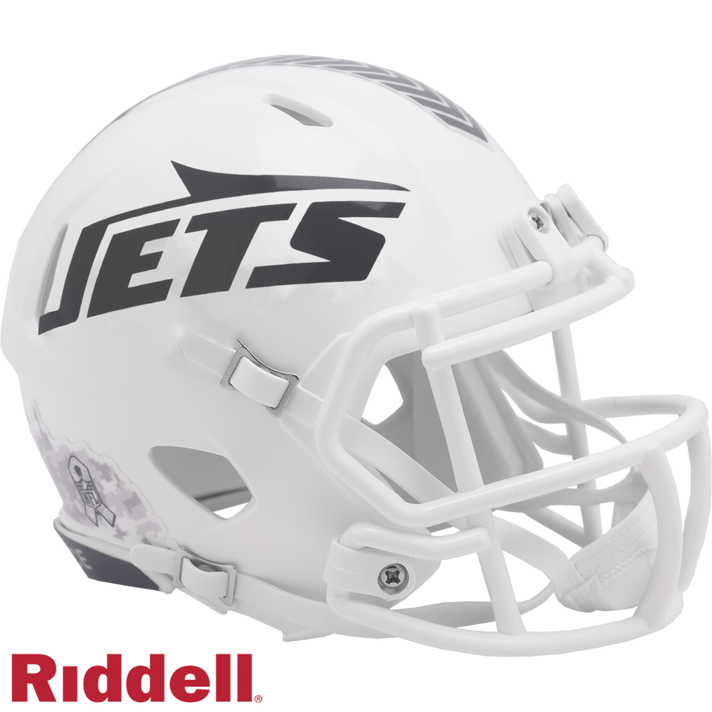 NEW YORK JETS SALUTE TO SERVICE 24 MINI HELMET