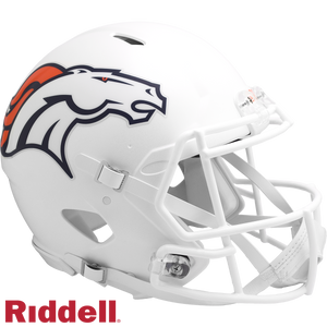 DENVER BRONCOS 2024 ON FIELD ALTERNATE STYLE SPEED AUTHENTIC HELMET