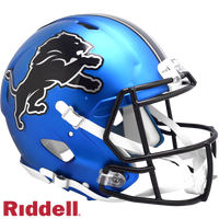 DETROIT LIONS 2024 ON FIELD ALTERNATE STYLE SPEED AUTHENTIC HELMET