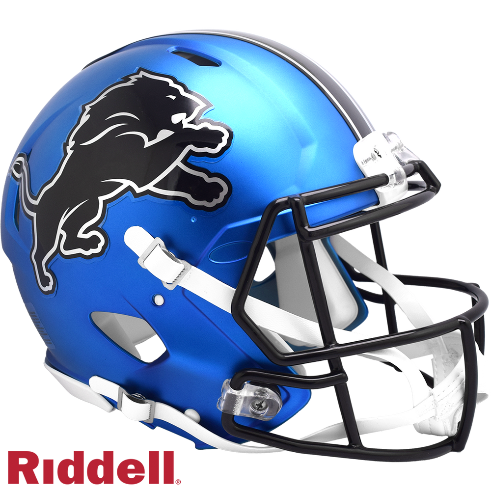 DETROIT LIONS 2024 ON FIELD ALTERNATE STYLE SPEED AUTHENTIC HELMET