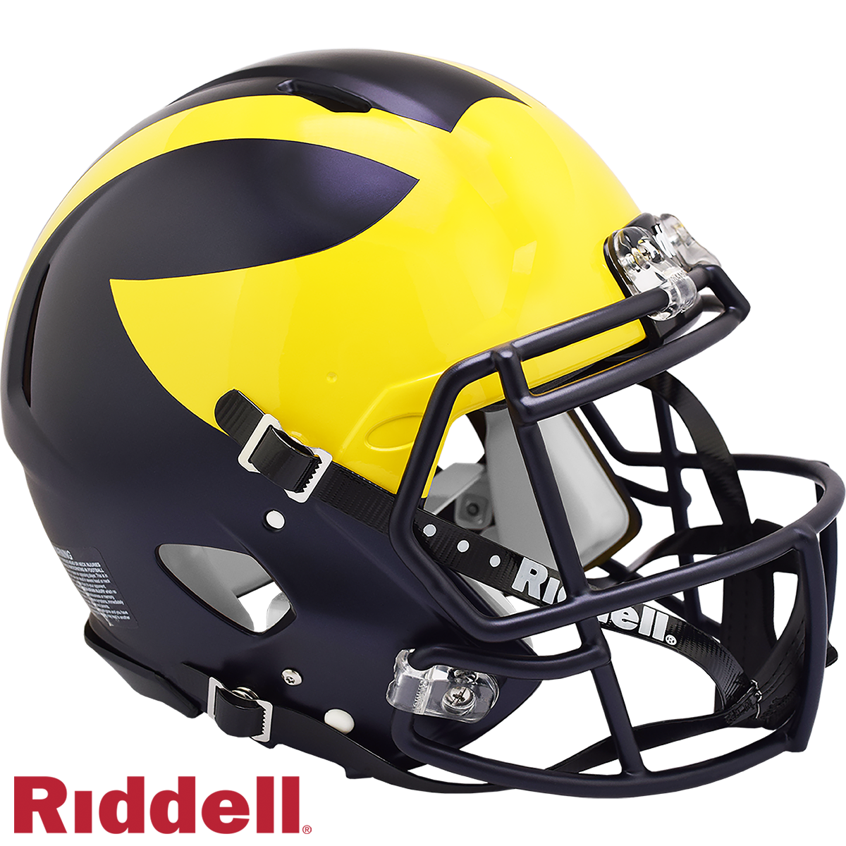 Riddell Michigan Wolverines Speed Helmet - Thumbnail 5