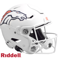 DENVER BRONCOS 2024 ON FIELD ALTERNATE CURRENT STYLE SPEEDFLEX AUTHENTIC HELMET