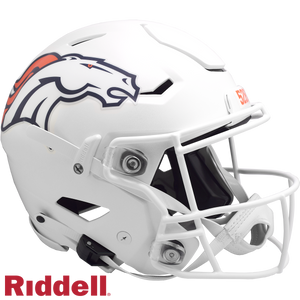 DENVER BRONCOS 2024 ON FIELD ALTERNATE CURRENT STYLE SPEEDFLEX AUTHENTIC HELMET