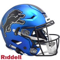 DETROIT LIONS 2024 ON FIELD ALTERNATE CURRENT STYLE SPEEDFLEX AUTHENTIC HELMET