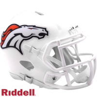 DENVER BRONCOS 2024 ON FIELD ALTERNATE STYLE SPEED MINI HELMET