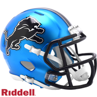 DETROIT LIONS 2024 ON FIELD ALTERNATE STYLE SPEED MINI HELMET