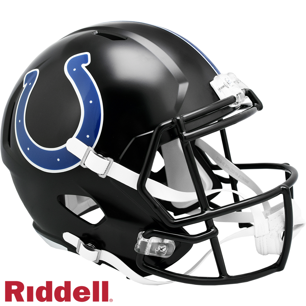 INDIANAPOLIS COLTS 2023 ON FIELD ALTERNATE STYLE SPEED REPLICA HELMET