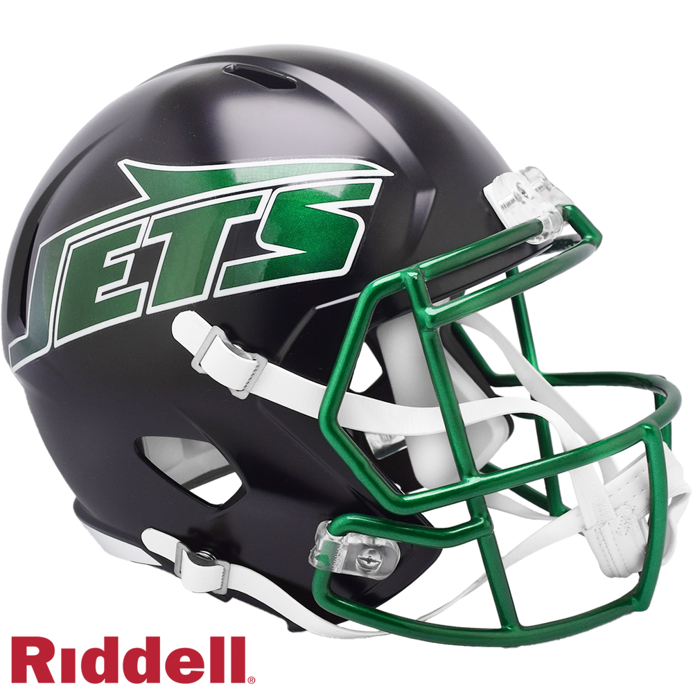 NEW YORK JETS VERSION 1 2024 ON FIELD ALTERNATE STYLE SPEED REPLICA HELMET