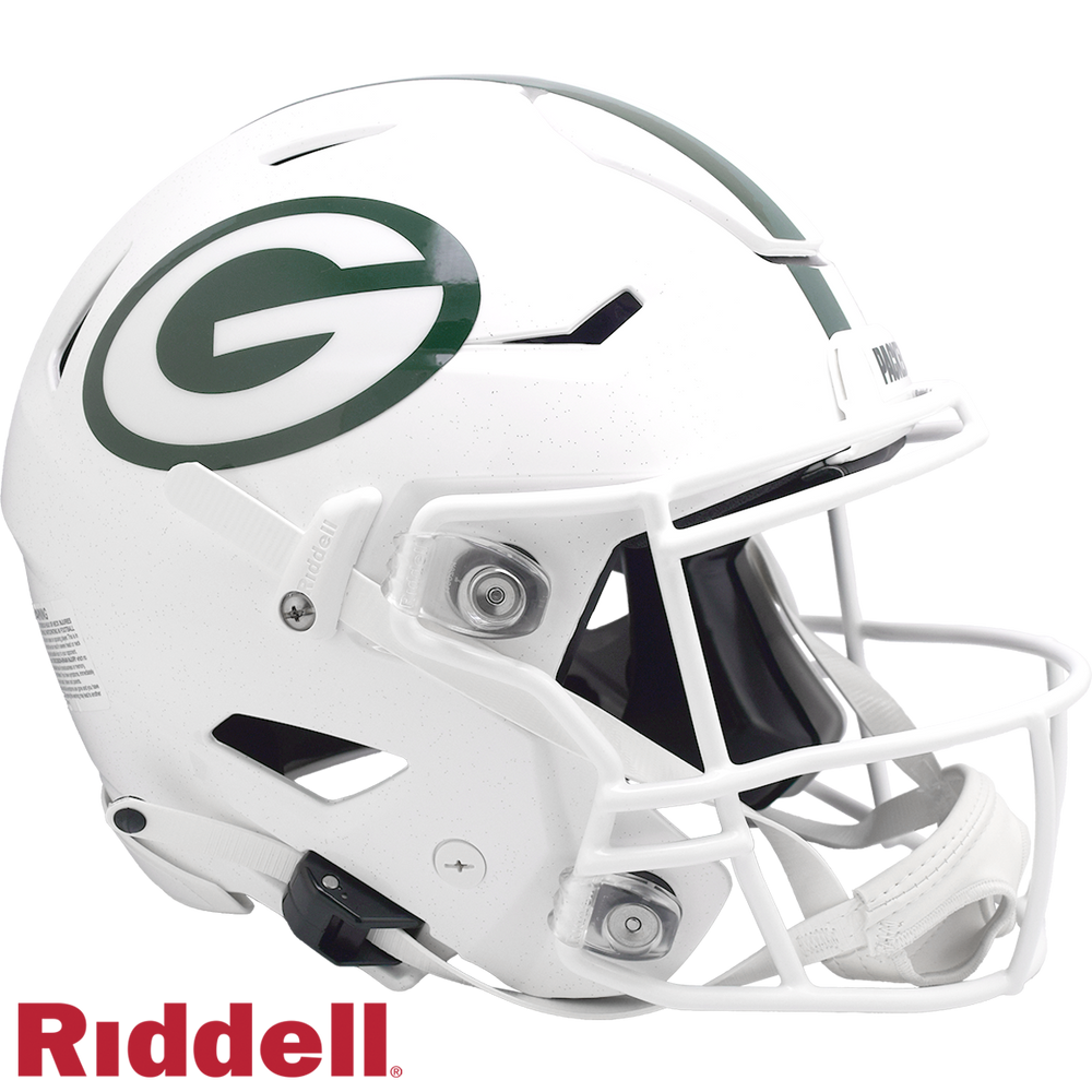 GREEN BAY PACKERS 2024 ON FIELD ALTERNATE CURRENT STYLE SPEEDFLEX AUTHENTIC HELMET