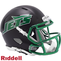 NEW YORK JETS VERSION 1 2024 ON FIELD ALTERNATE STYLE SPEED MINI HELMET