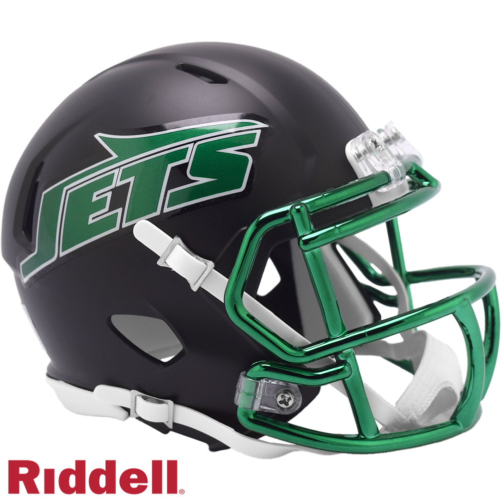NEW YORK JETS VERSION 1 2024 ON FIELD ALTERNATE STYLE SPEED MINI HELMET
