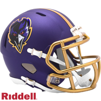 BALTIMORE RAVENS 2024 ON FIELD ALTERNATE STYLE SPEED MINI HELMET