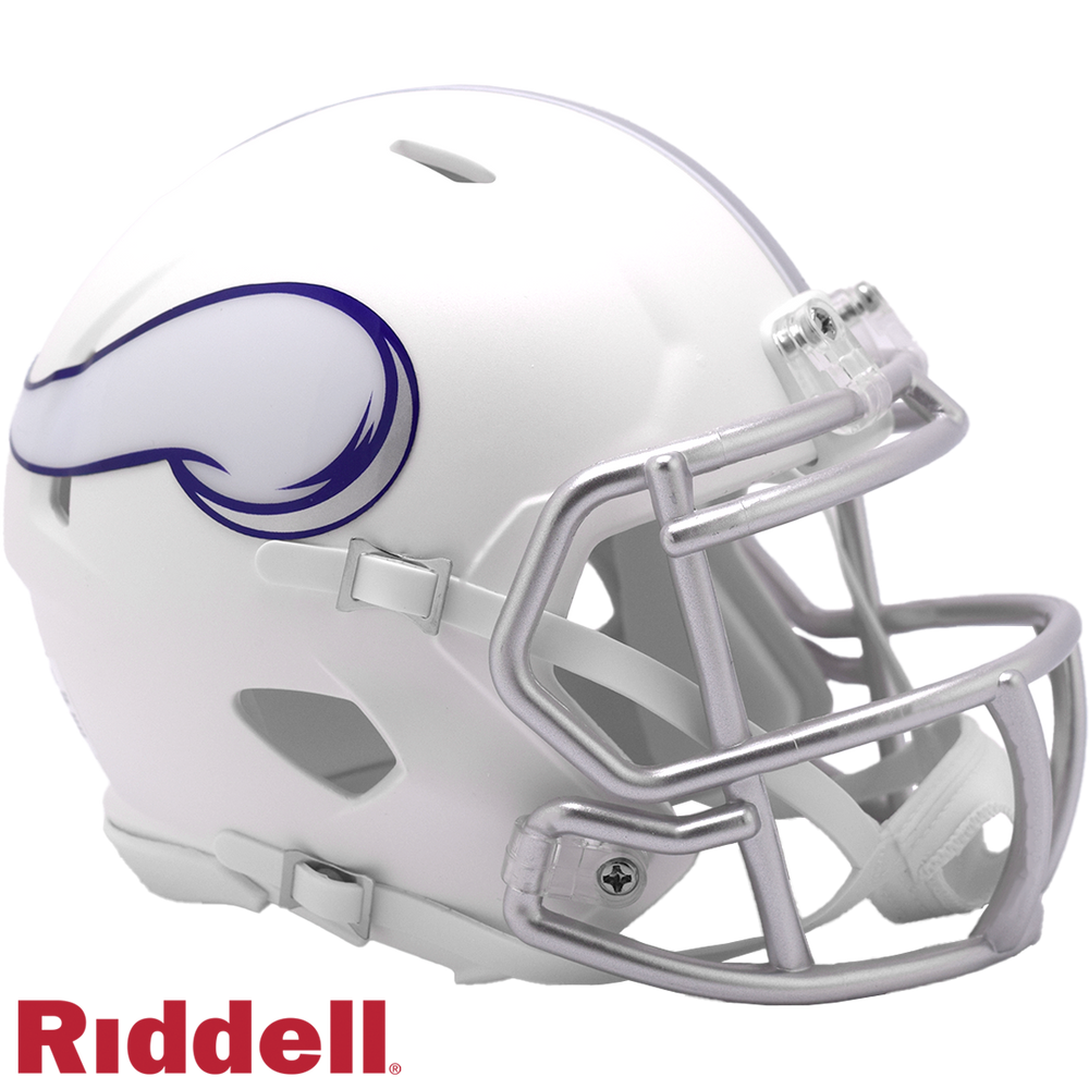 MINNESOTA VIKINGS 2024 ON FIELD ALTERNATE STYLE SPEED MINI HELMET