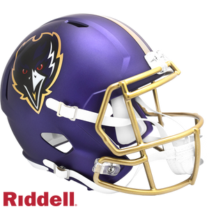 BALTIMORE RAVENS 2024 ON FIELD ALTERNATE STYLE SPEED REPLICA HELMET