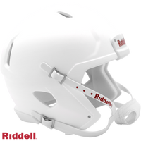 MATTE WHITE SPEED MINI HELMET BLANK SHELL