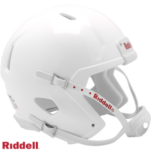 WHITE SPEED MINI HELMET BLANK SHELL