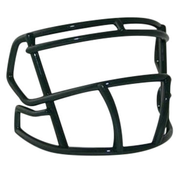 Las Vegas Raiders CUSTOM Matte Black - Metallic Silver Mini Football Helmet