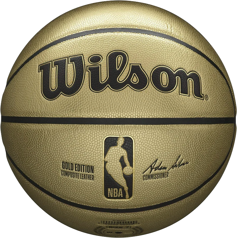 NBA GOLD EDITION AUTHENTIC SERIES INDOOR / OUTDOOR BASKETBALL - DEFLATED