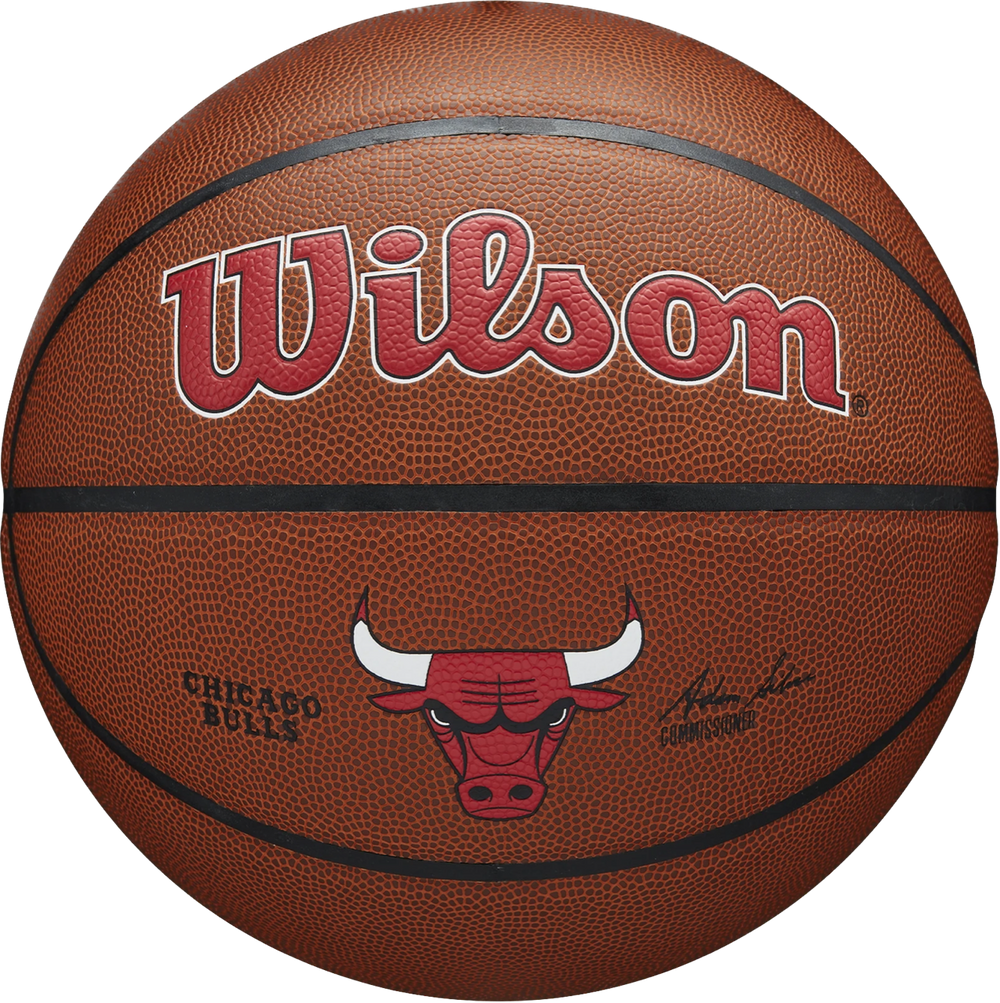 CHICAGO BULLS NBA LOGO BASKETBALL - DEFLATED