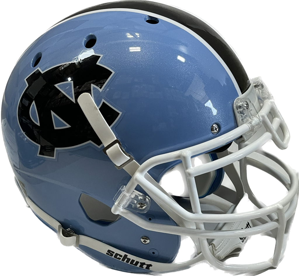 authentic unc football helmet North Carolina Tar Heels Speed Model yours after your favorite players set up or make a unique design of your own North Carolina - HELMET HISTORY