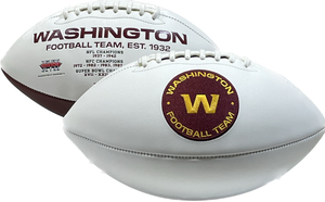 WASHINGTON FOOTBALL TEAM RAWLINGS NFL SIGNATURE SERIES FOOTBALL