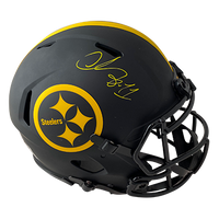 CHASE CLAYPOOL STEELERS AUTOGRAPHED ECLIPSE SPEED AUTHENTIC HELMET SIGNED IN YELLOW W/ #11 INSCRIPTION (3-1-2-2)(3-3-1-2)(3-2-4-3)