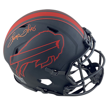 THURMAN THOMAS BILLS AUTOGRAPHED ECLIPSE SPEED AUTHENTIC HELMET SIGNED IN RED (3-3-1-2)(3-2-4-3)