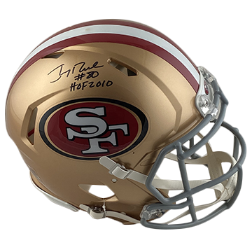 Jerry Rice Autographed San Francisco 49ers AMP Mini Helmet –