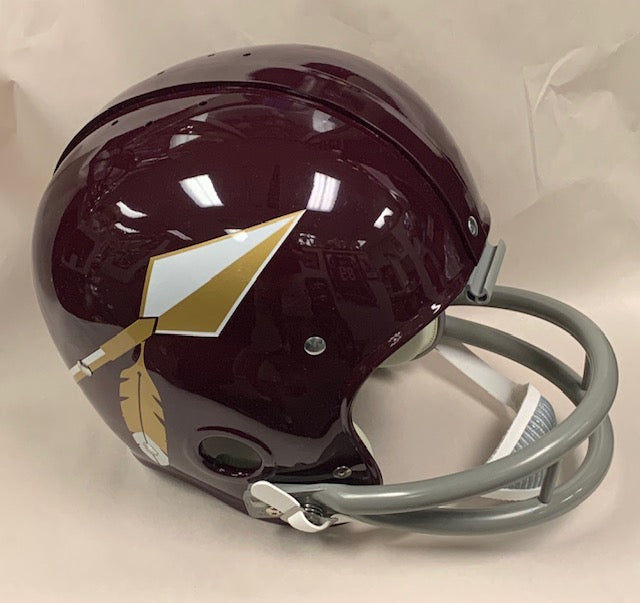 custom redskins motorcycle helmets 1964 Washington Feather RK2 Style Football Helmet Bobb WESTBROOKSPORTSCARDS Custom Redskins New Helmet Custom