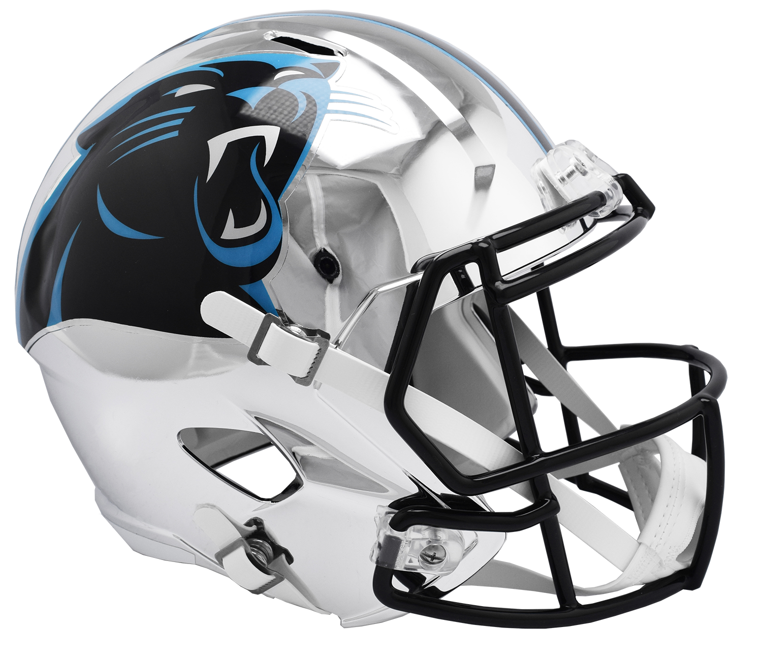 NTWRK - Carolina Panthers Lunar Eclipse Speed Riddell Mini Football Helm