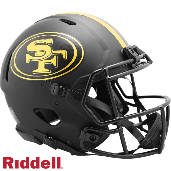 Riddell NFL San Francisco 49ers Speedflex Authentic Football Helmet Team  Color, Large