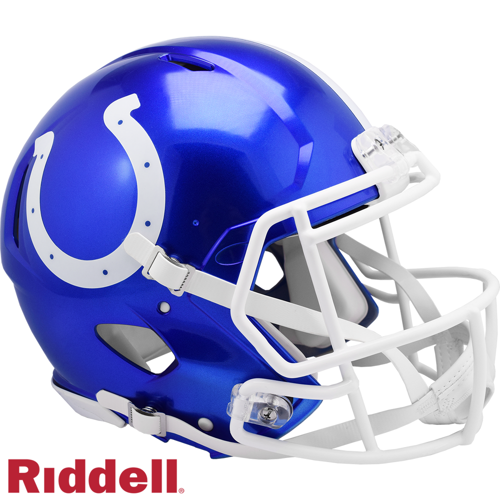 INDIANAPOLIS COLTS FLASH SPEED AUTHENTIC HELMET