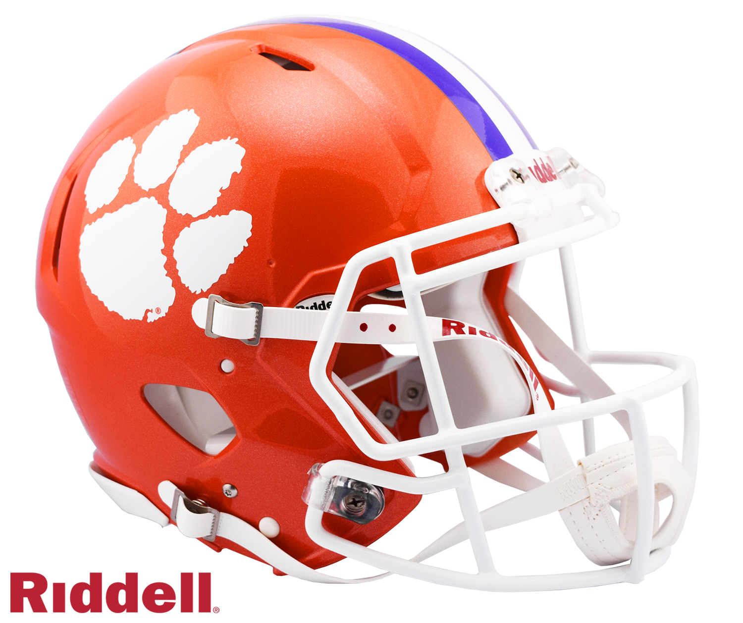 Riddell Clemson Tigers Speed Helmet - Thumbnail 3