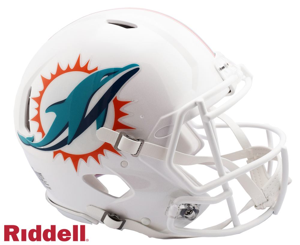 MIAMI DOLPHINS CURRENT STYLE SPEED AUTHENTIC HELMET