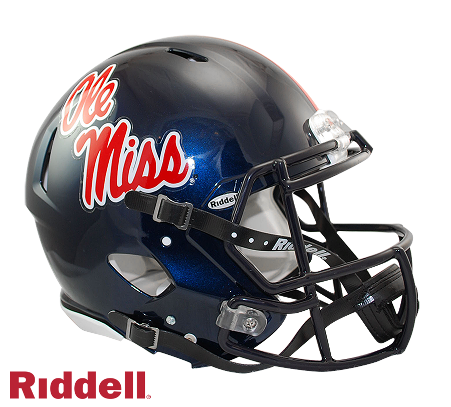 Riddell Ole Miss Rebels Speed Helmet - Thumbnail 3