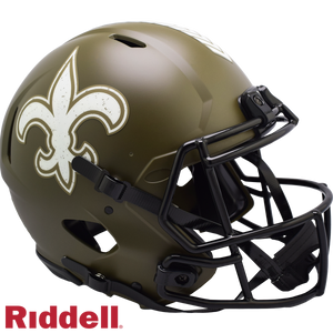 NEW ORLEANS SAINTS SALUTE TO SERVICE SPEED AUTHENTIC HELMET