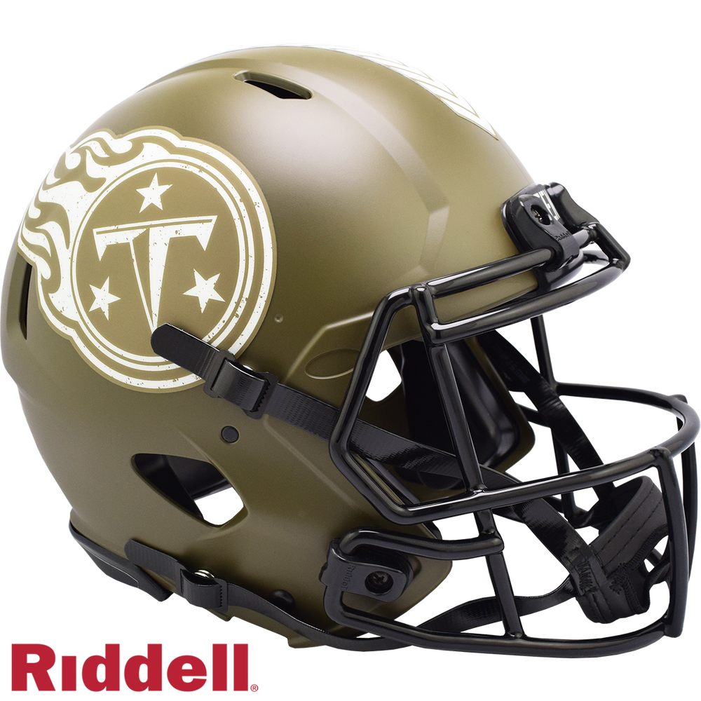 TENNESSEE TITANS SALUTE TO SERVICE SPEED AUTHENTIC HELMET