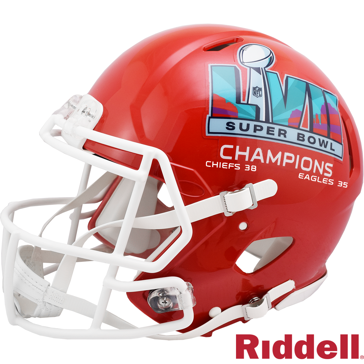 Kansas City Chiefs Super Bowl LIV Champions Riddell Speed Authentic He –  SPORTSCRACK